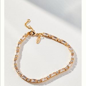 Bracelet Poshmark Serefina Crystal Cuff Bracelet Anthropologie